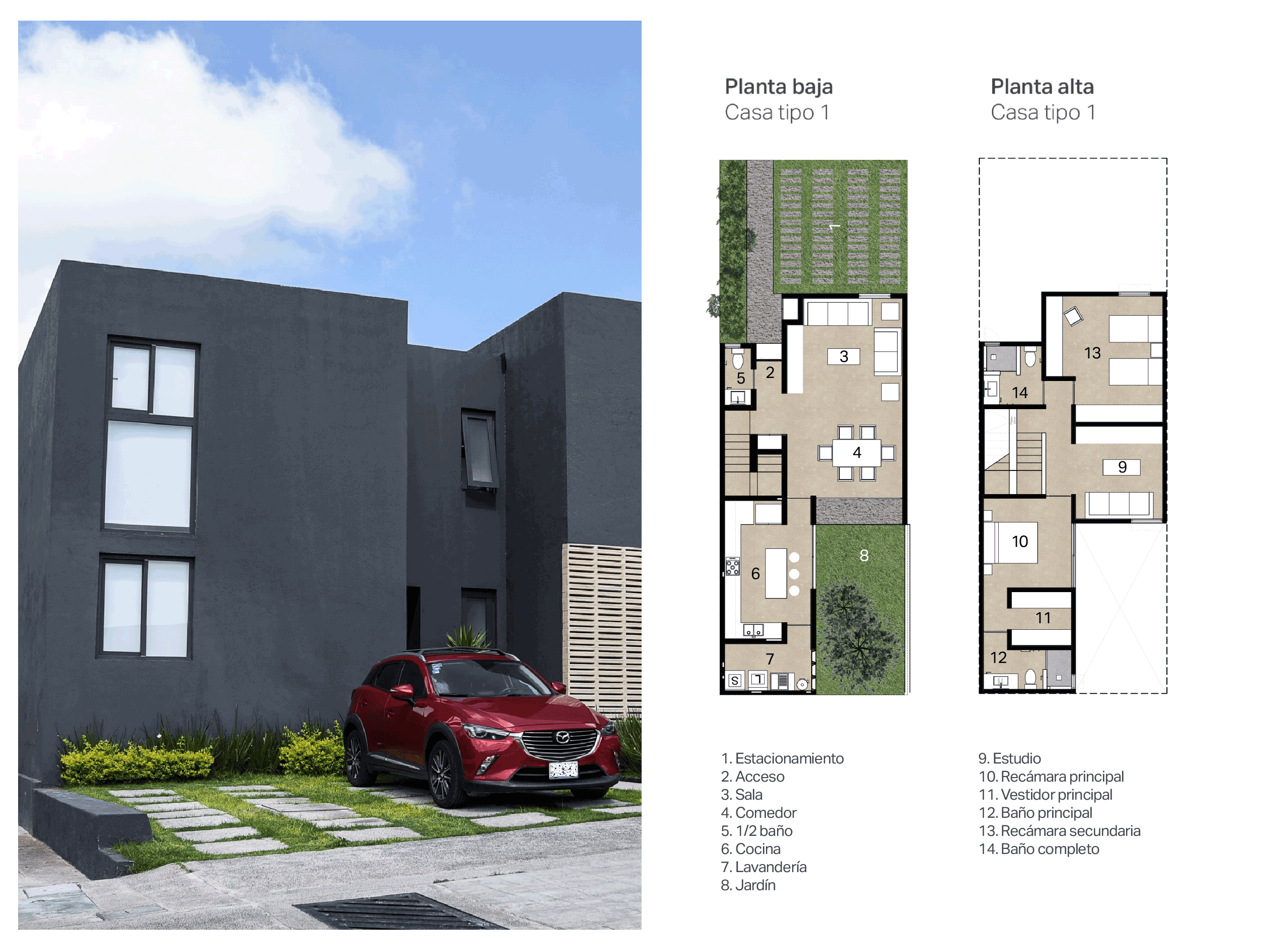 La Sierra Residencial / casa tipo 1
