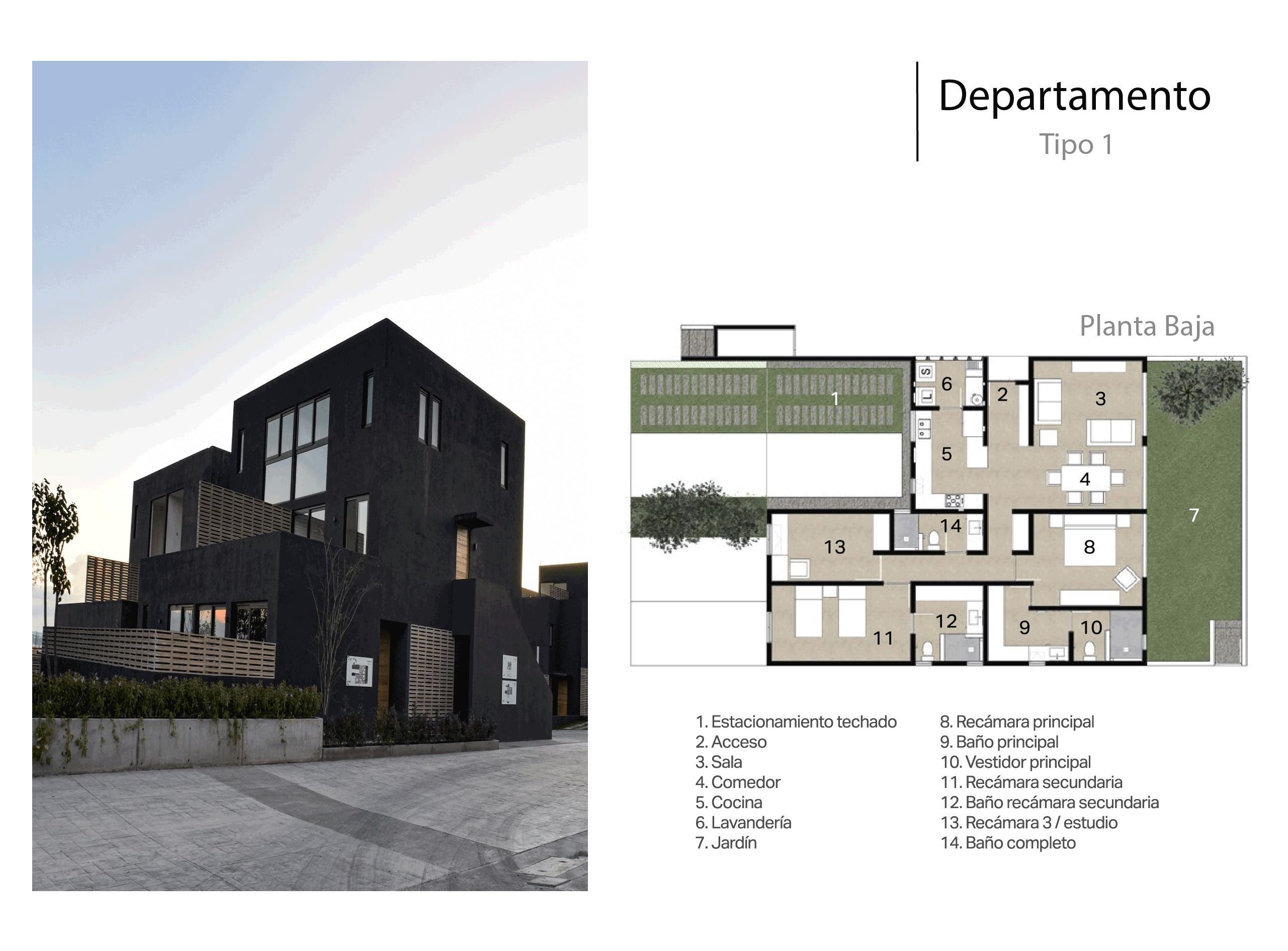 La Sierra Residencial / casa tipo 4
