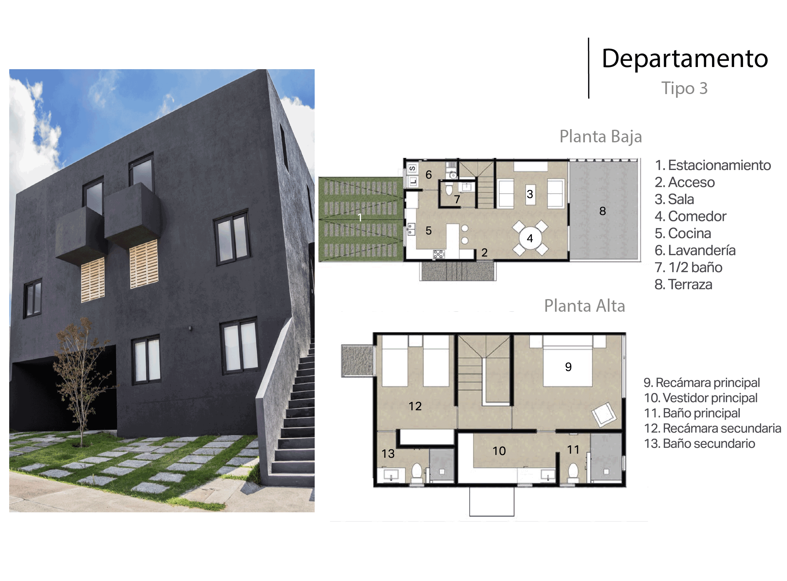 La Sierra Residencial / casa tipo 4